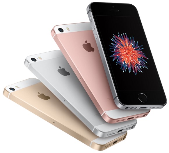 cores do novo iPhone SE da Apple
