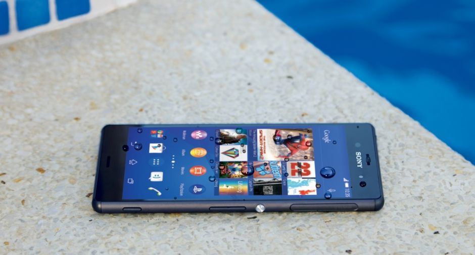 celular à prova d\água xperia z3