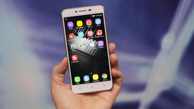 smartphones lançamento lenovo vibe k5