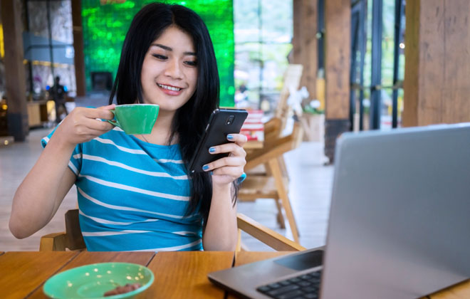 wi-fi grátis no resaturante