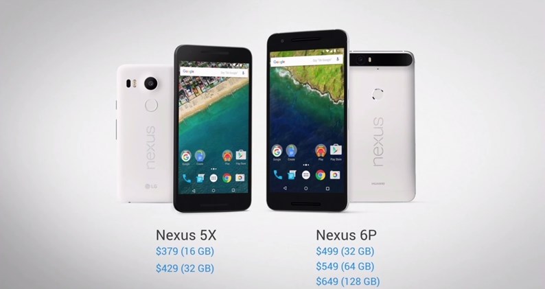 novos nexus concorrentes do lg v20