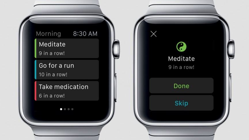 productiveapp para apple watch