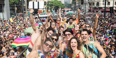 Selfie no carnaval