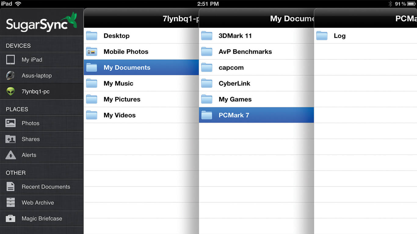 SugarSync aplicativo para fotos