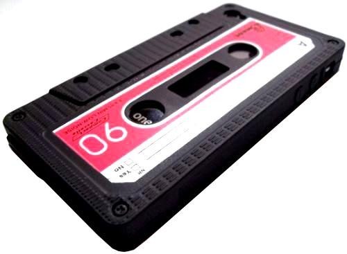 Capa para celular de fita K-7