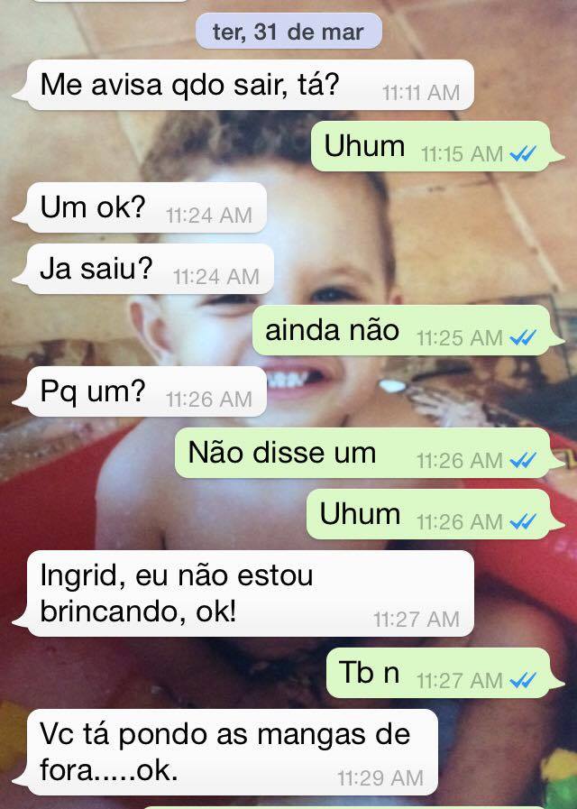 conversas engraçadas de mãe