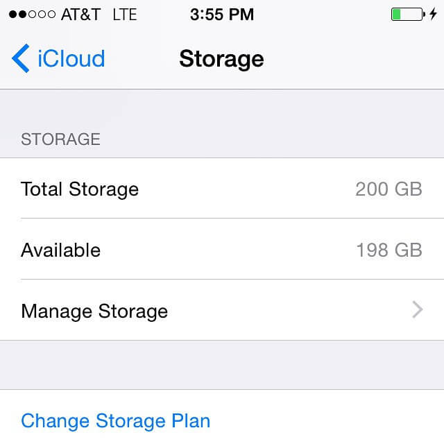 icloud storage