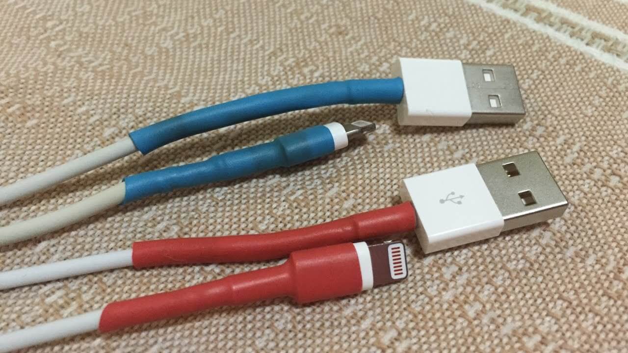 Carregador encapado iphone