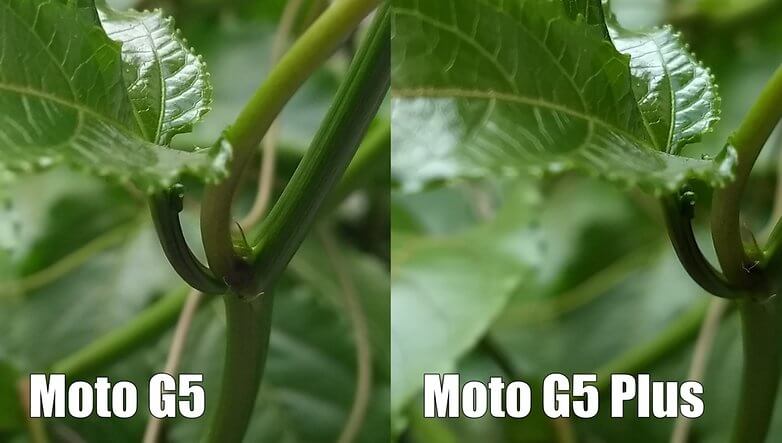 Câmera Moto G5S Plus
