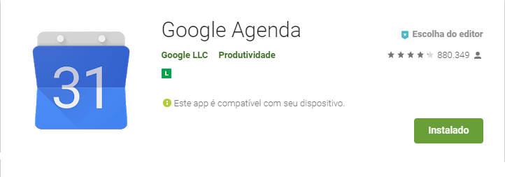 aplicativos de organização