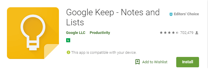 aplicativos de organização